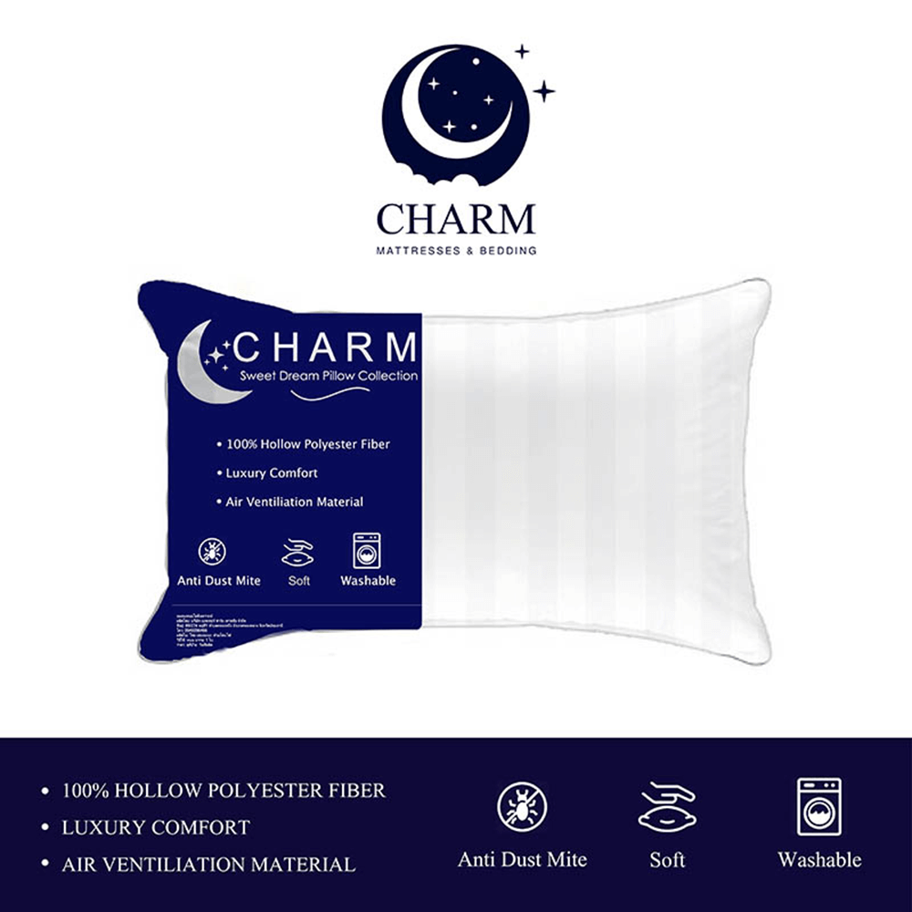 หมอนหนุน Charm รุ่น Sweet Dream ขนาด 19x29 นิ้ว